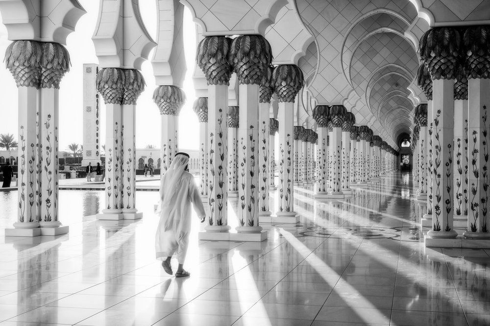 On the way to prayer