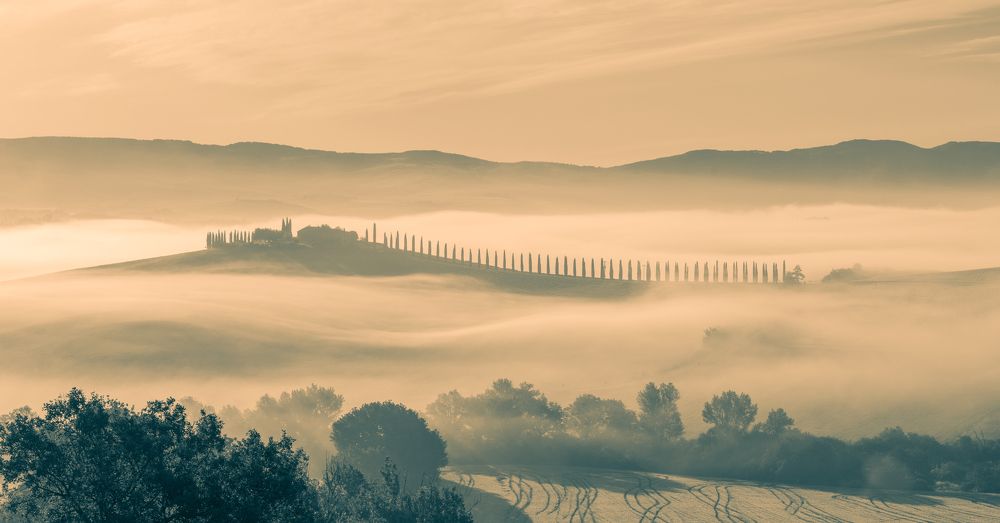 Тосканское утро.