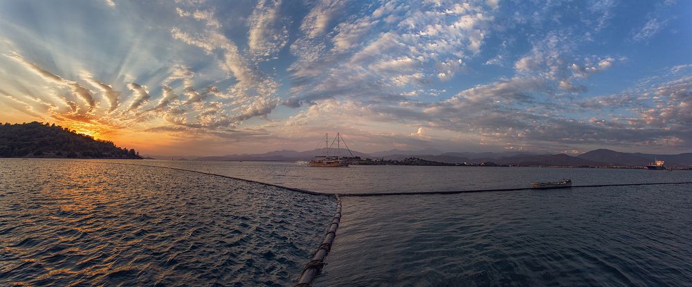 Средиземноморский закат