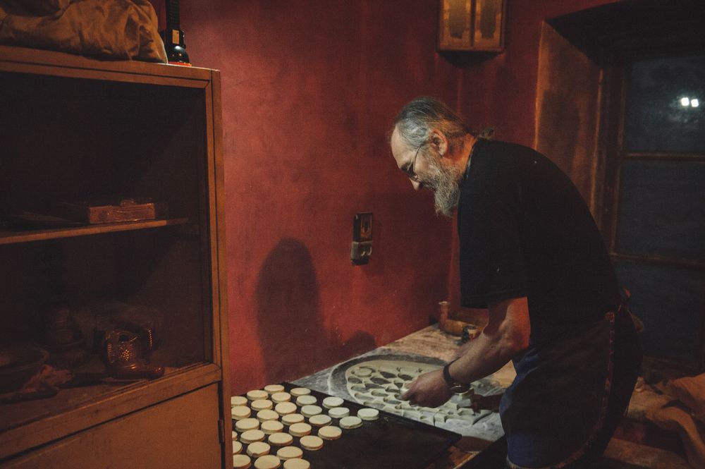 В просфорне