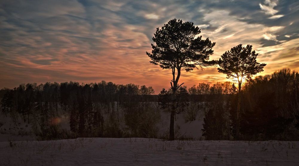 Закат на Золотом Китате