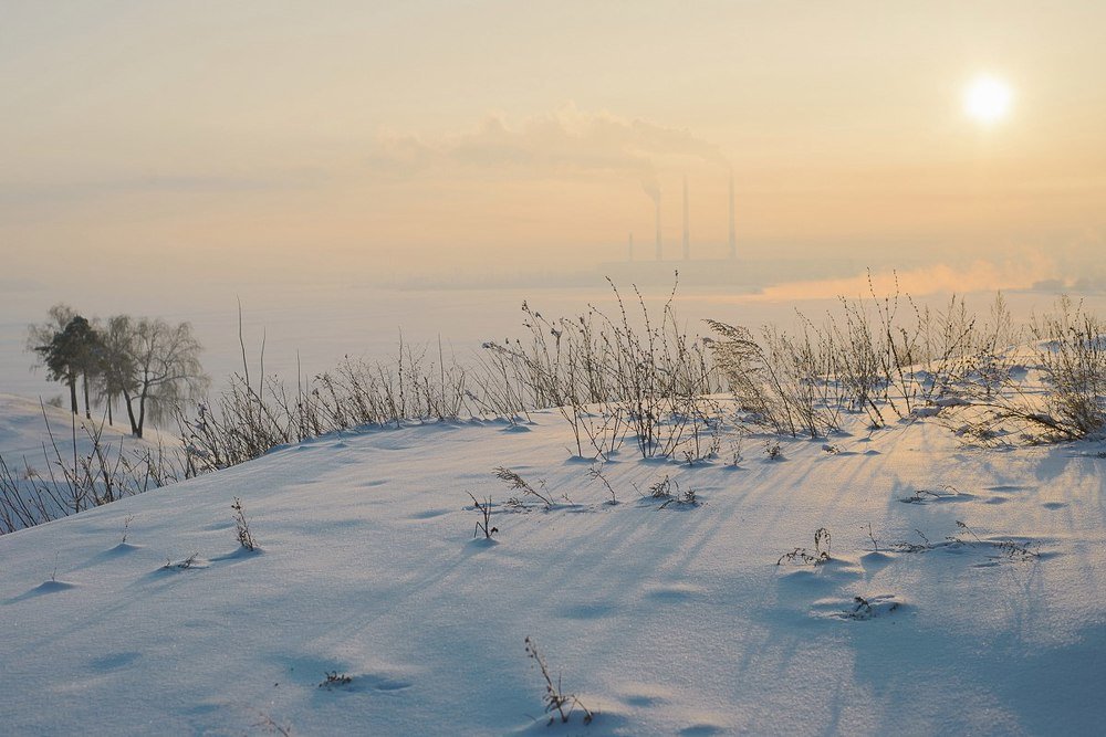 зимнее солнце