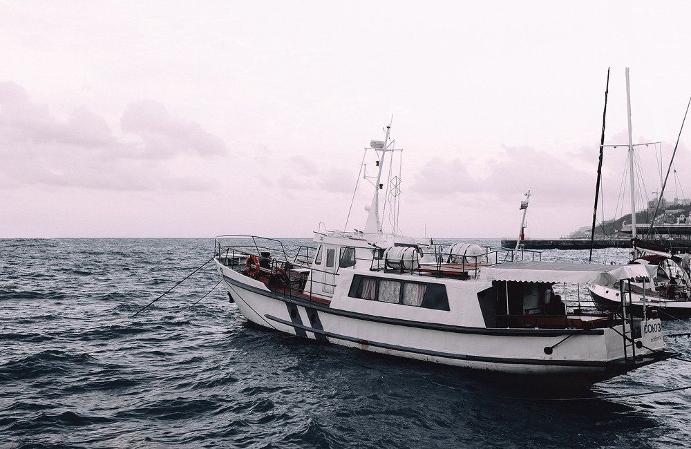 Зимнее море Ялты