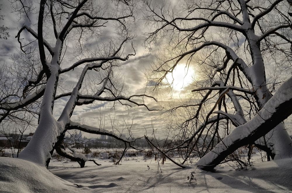 Великаны под облаками