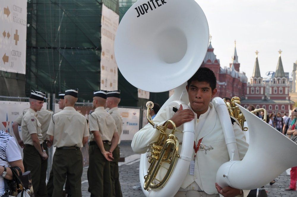 Перед выступлением