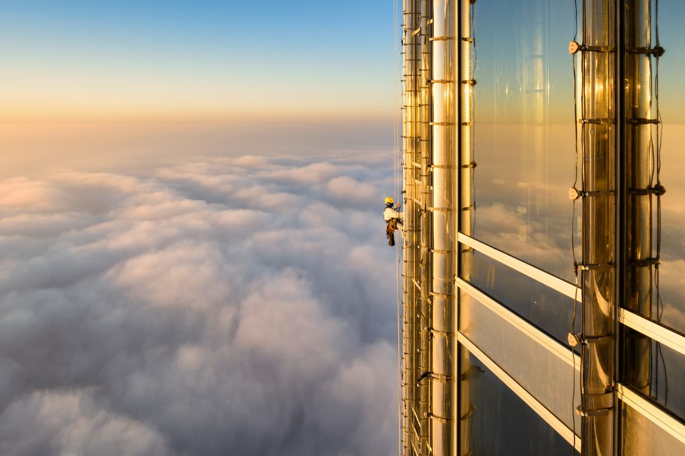 Burj Khalifa Window Cleaner