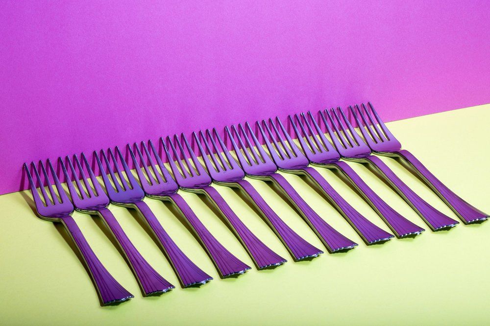 Очень простой натюрморт с вилками