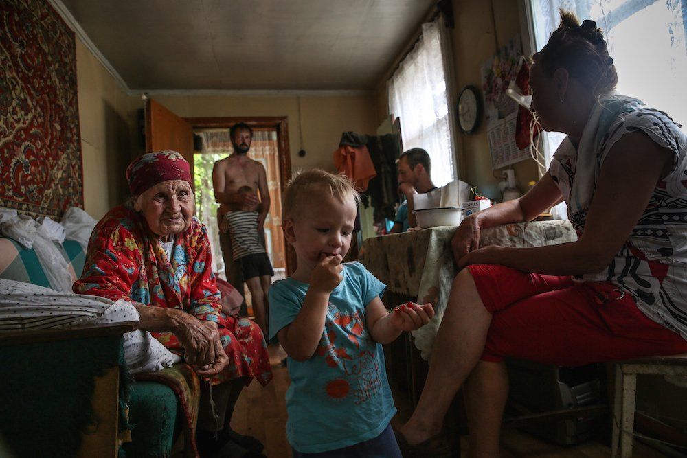 В гостях у прабабушки