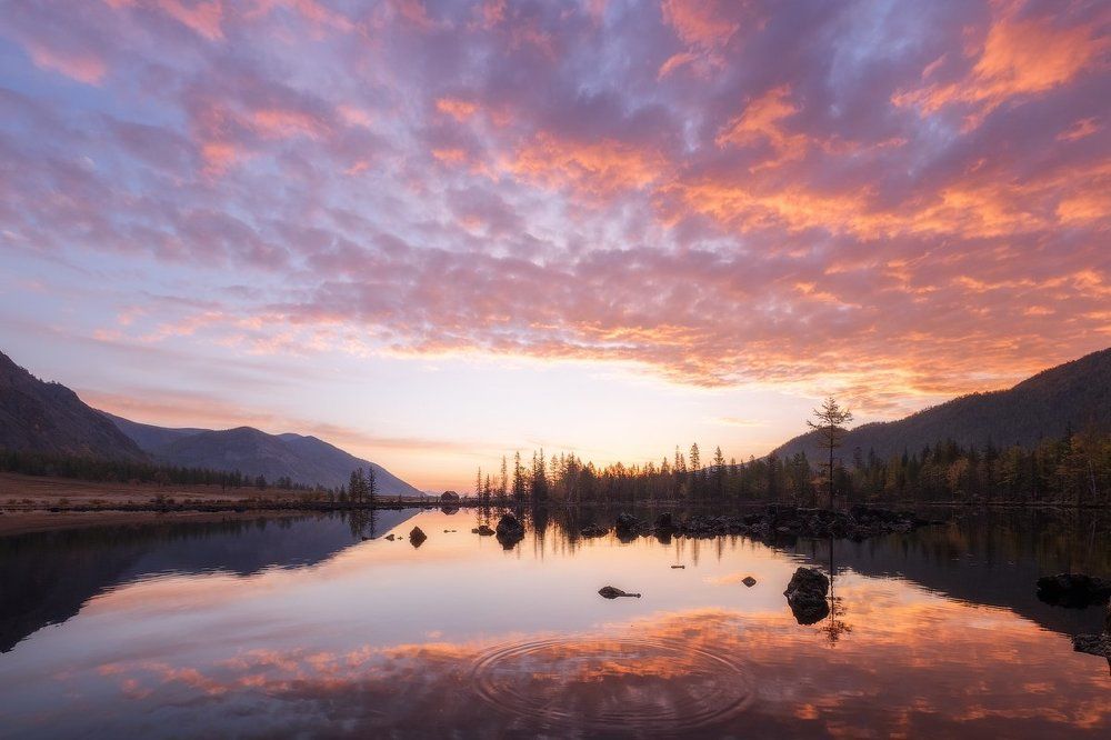 Капля облачного рассвета