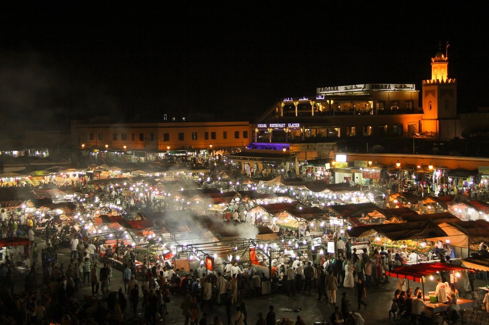 Marrakesh by night