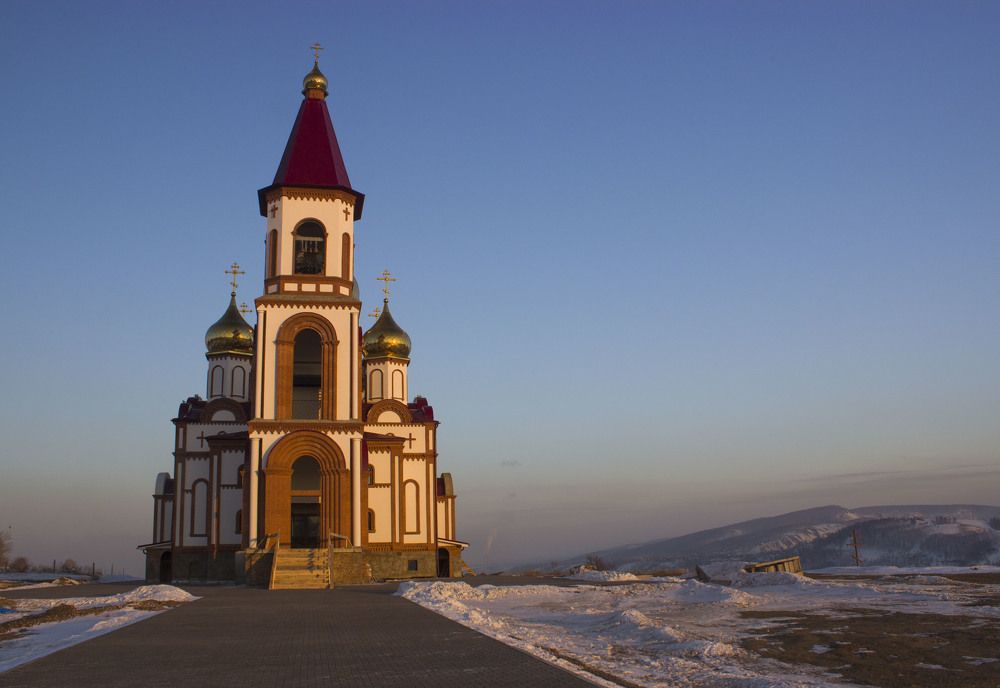 В солнечном свете