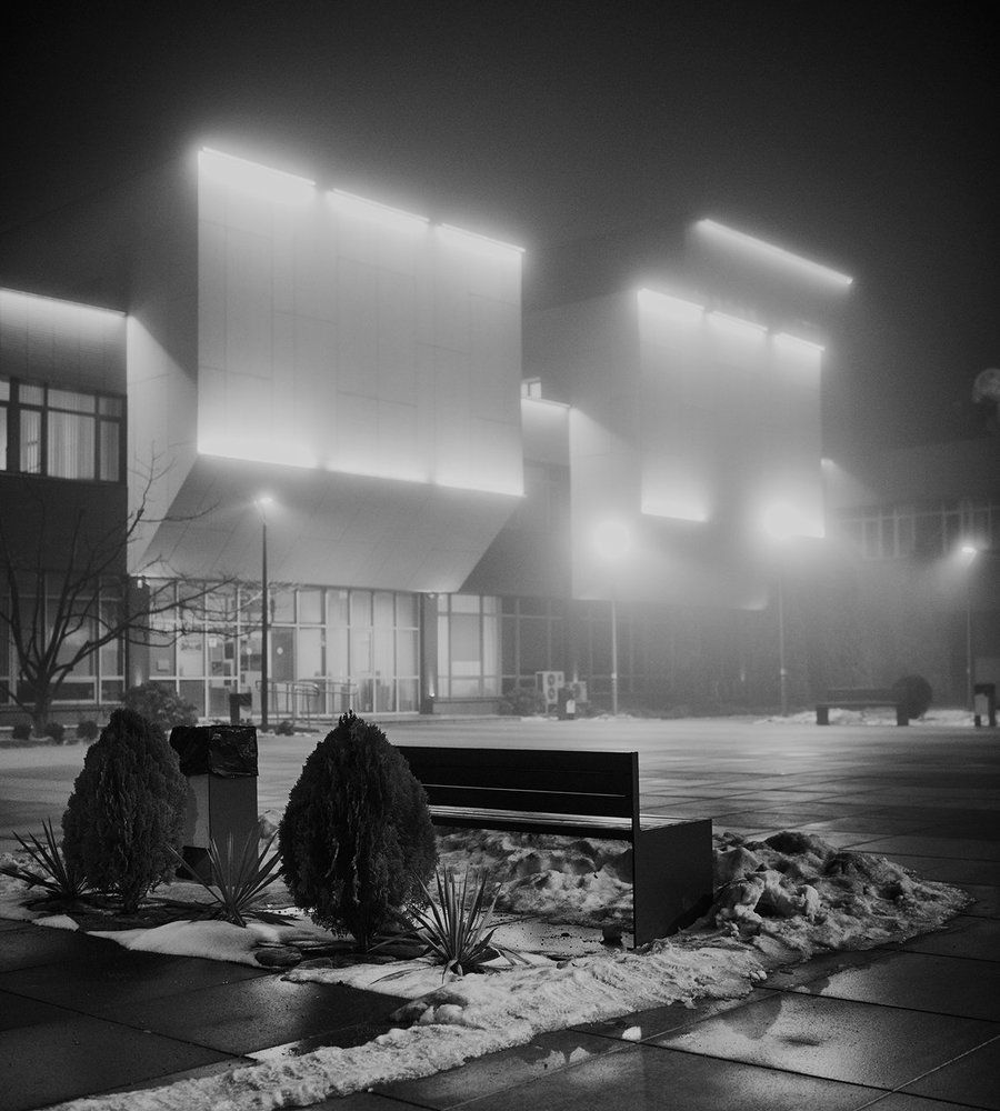 Город в тумане