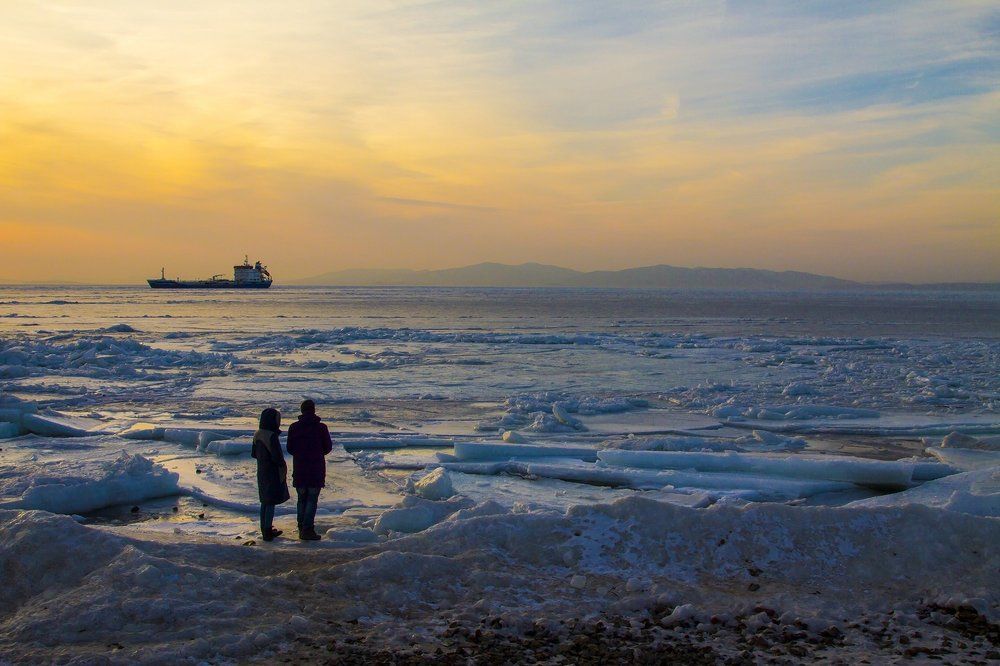 Морской закат