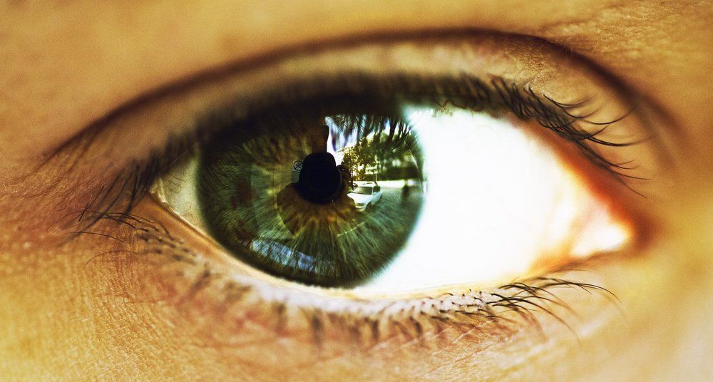 Глаза зеркало души? нееее, зеркало просто