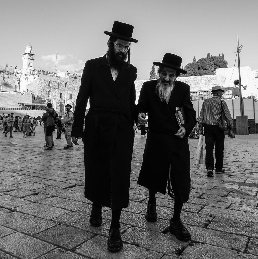 У Стены Плача.