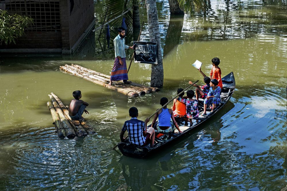 School in Flood
