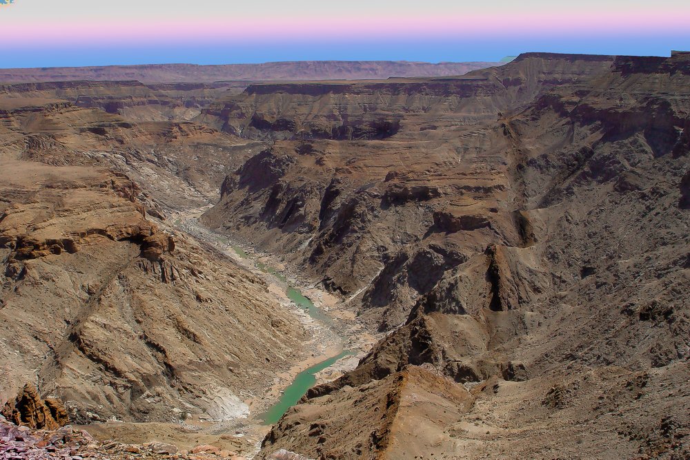 Fish river canyon. Namibia.
