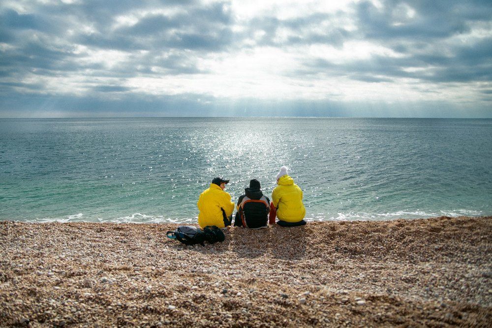 Море в феврале