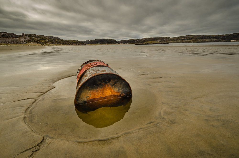На берегу Баренцева моря