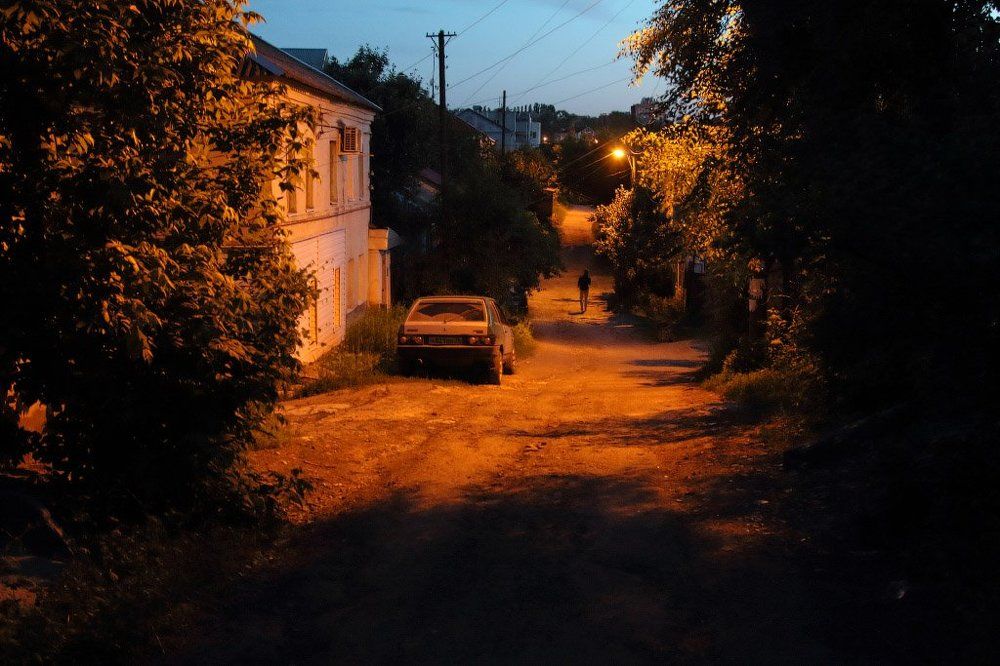 Вечер а старом Воронеже