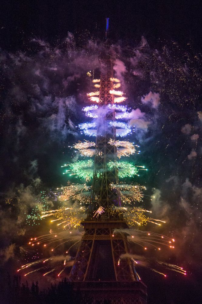 Eiffel Tower 14 July 2016