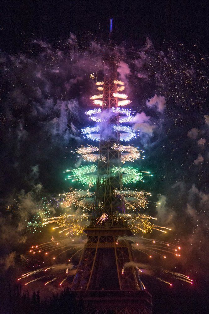 Eiffel Tower 14 July 2016