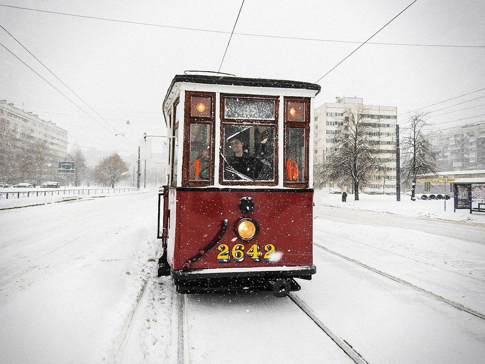 Старый трамвай