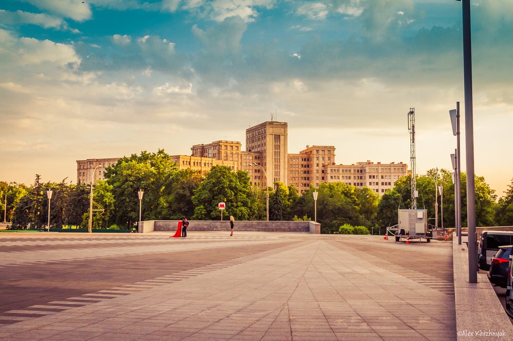 Красоты городского заката