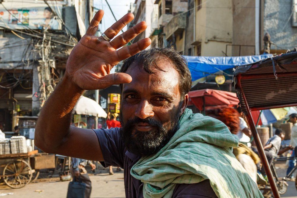 Житель старого Дели