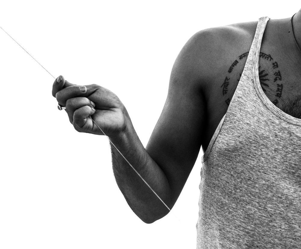 Запуск воздушного змея