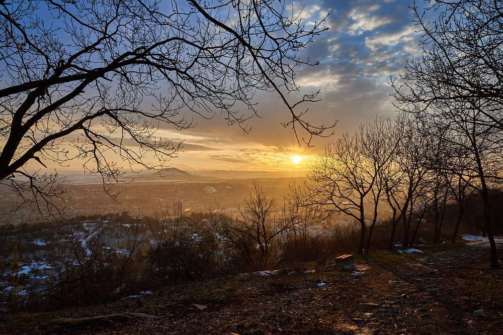 Вечерняя январская