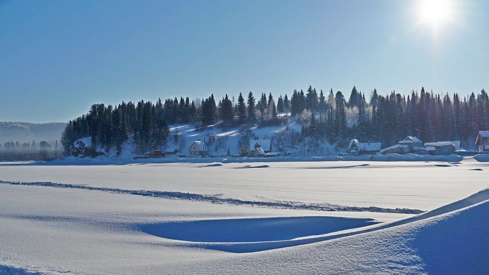 Морозным днем!