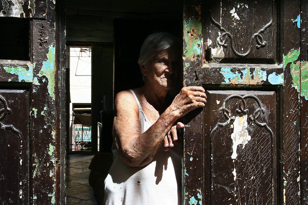 Old women portrait