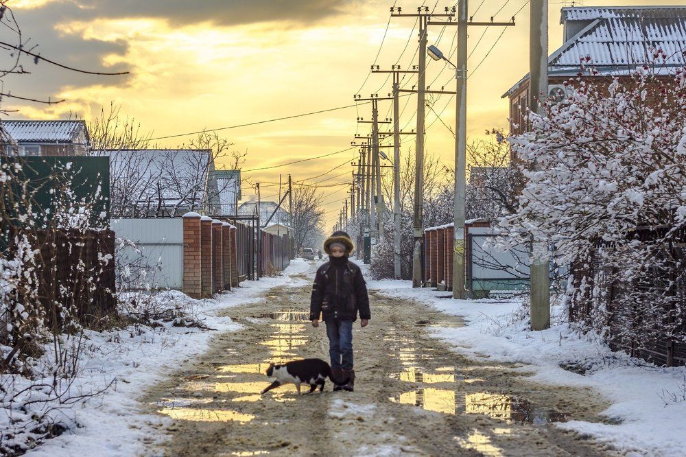 Разлитое солнце