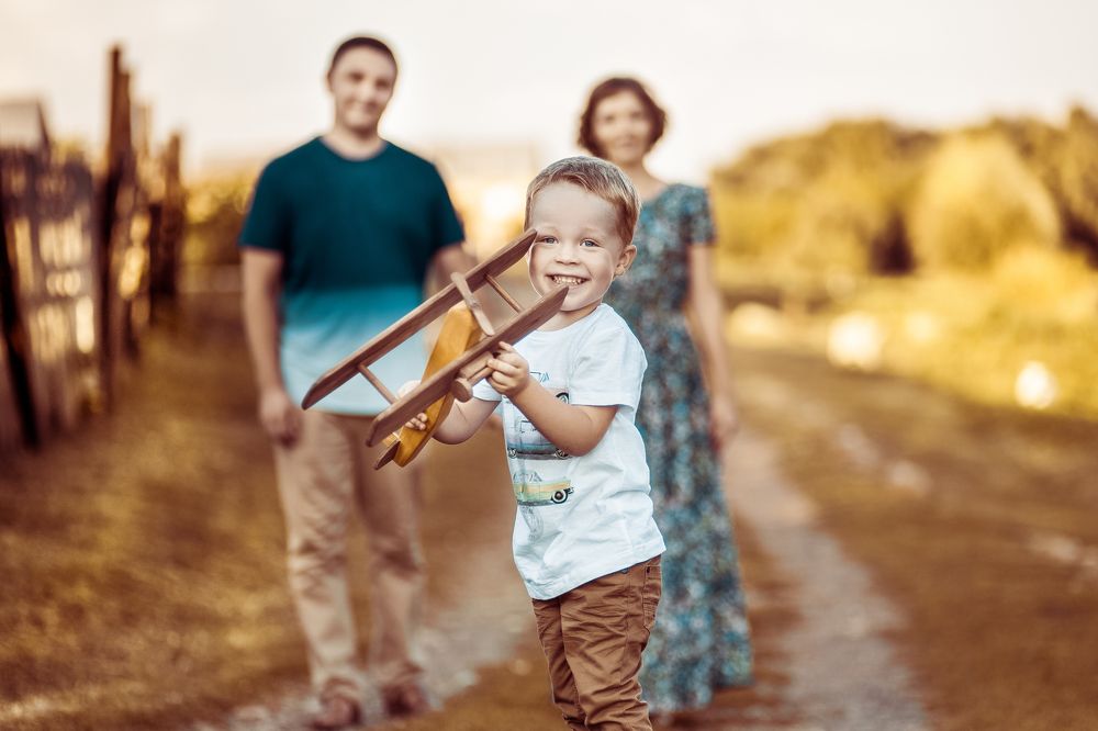 Летние полёты.