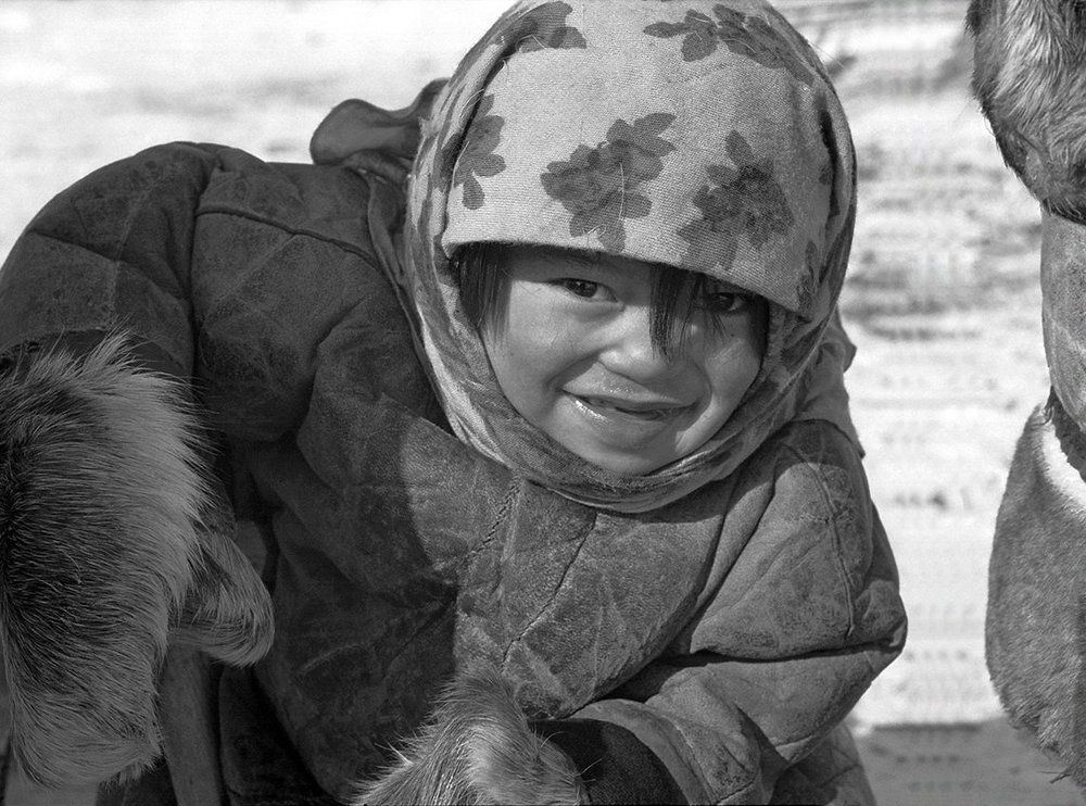 Девочка - нганасанка .