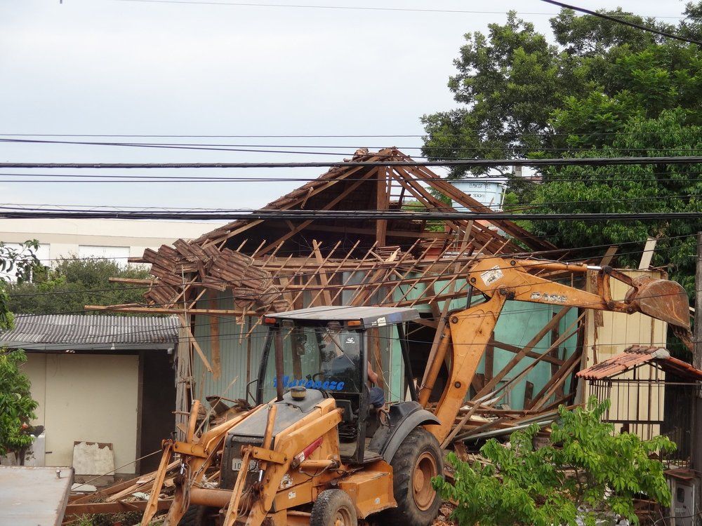 Knocking down the house