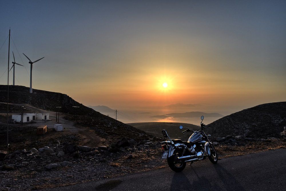 на горе Атавирос