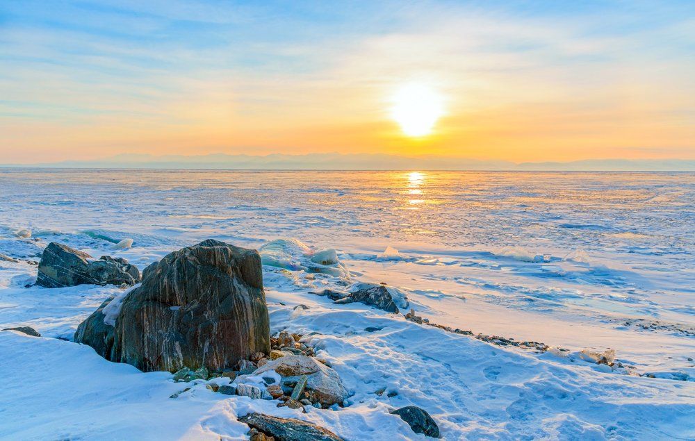 Байкал. Застывшая сказка.