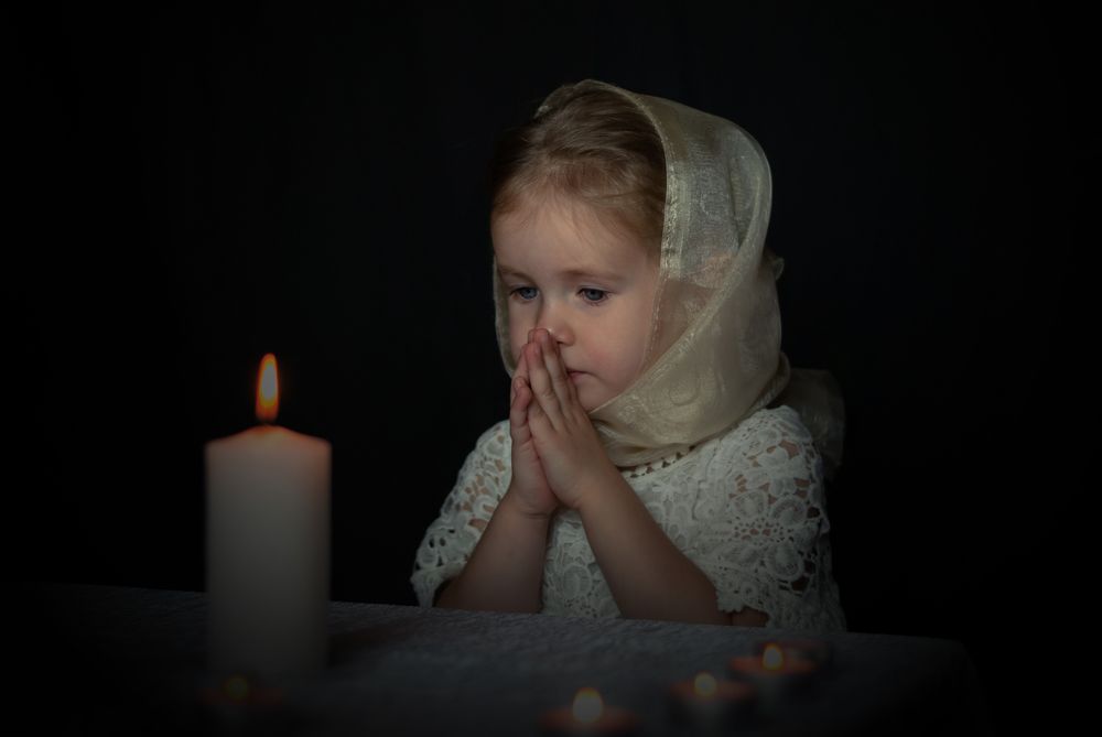О чем молятся дети?
