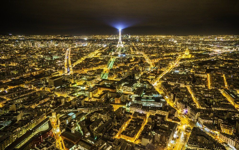 Город - мечта, город огней. Серия "la tour Eiffel"