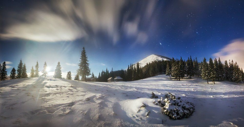 Восход луны под Хомяком