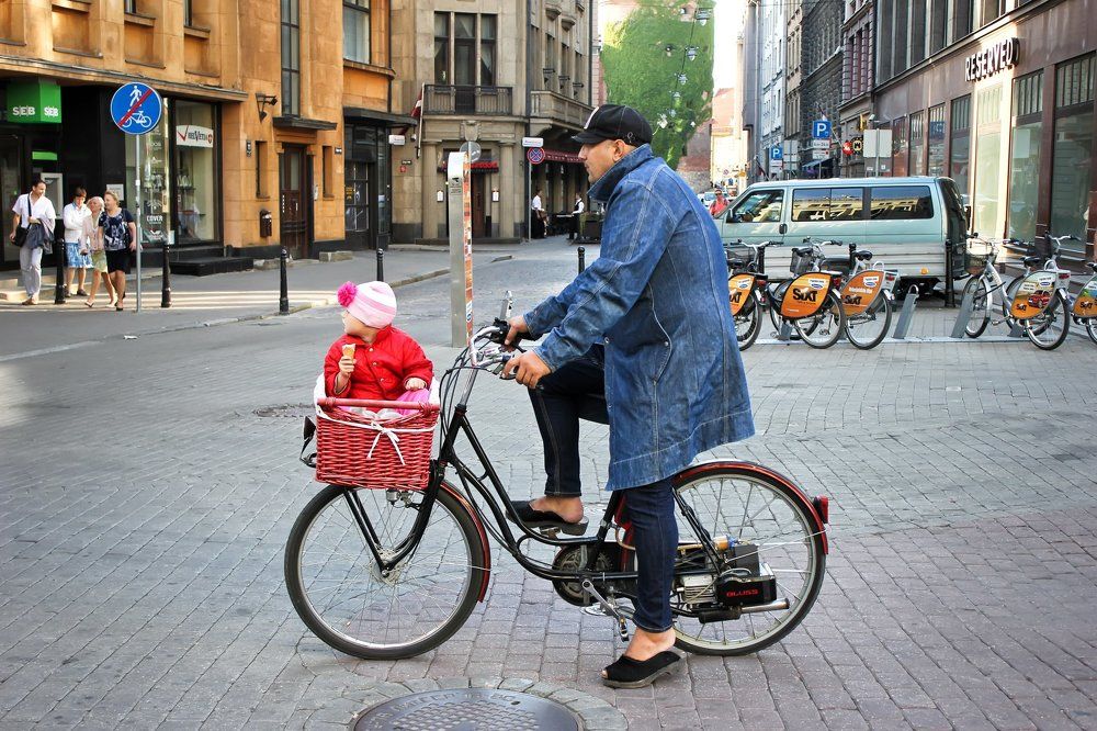 Прогулка с папой