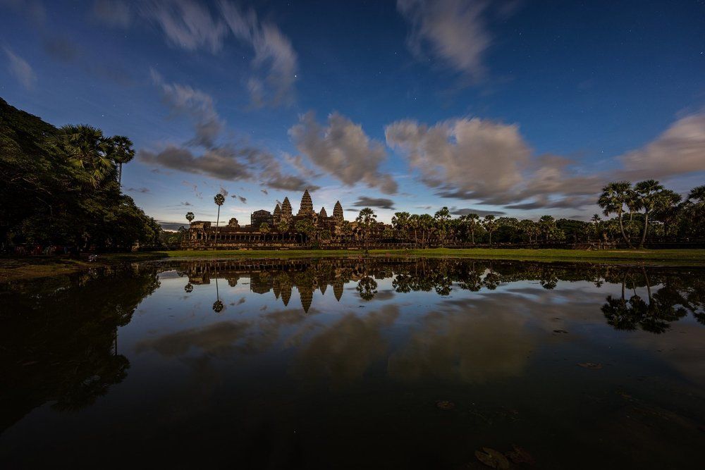 Angkor Wat Supermoon