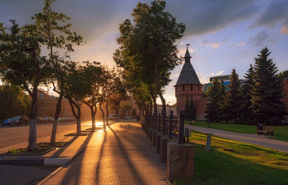 Вечер у кремля