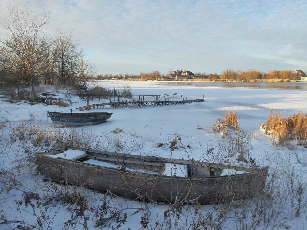 Февраль на Казачьем Ерике.