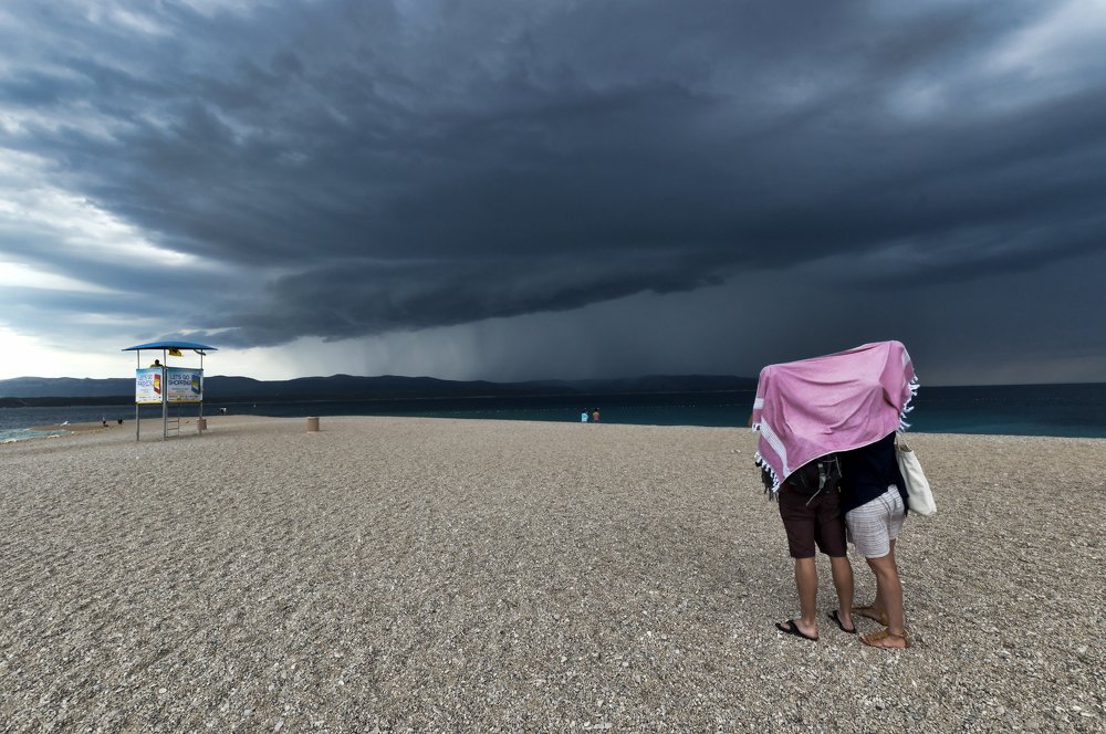 Waiting for the storm