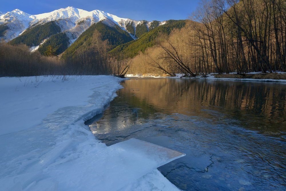 Утро в горах