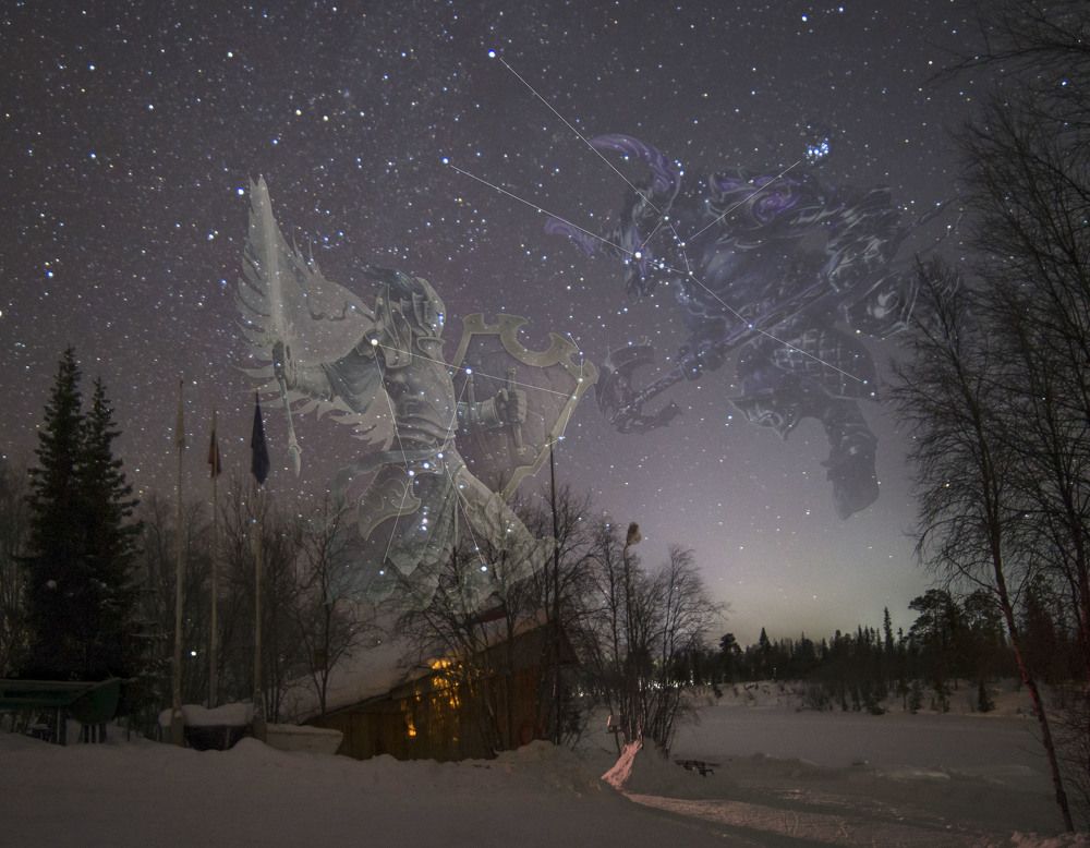 Незримый бой. Орион и Телец