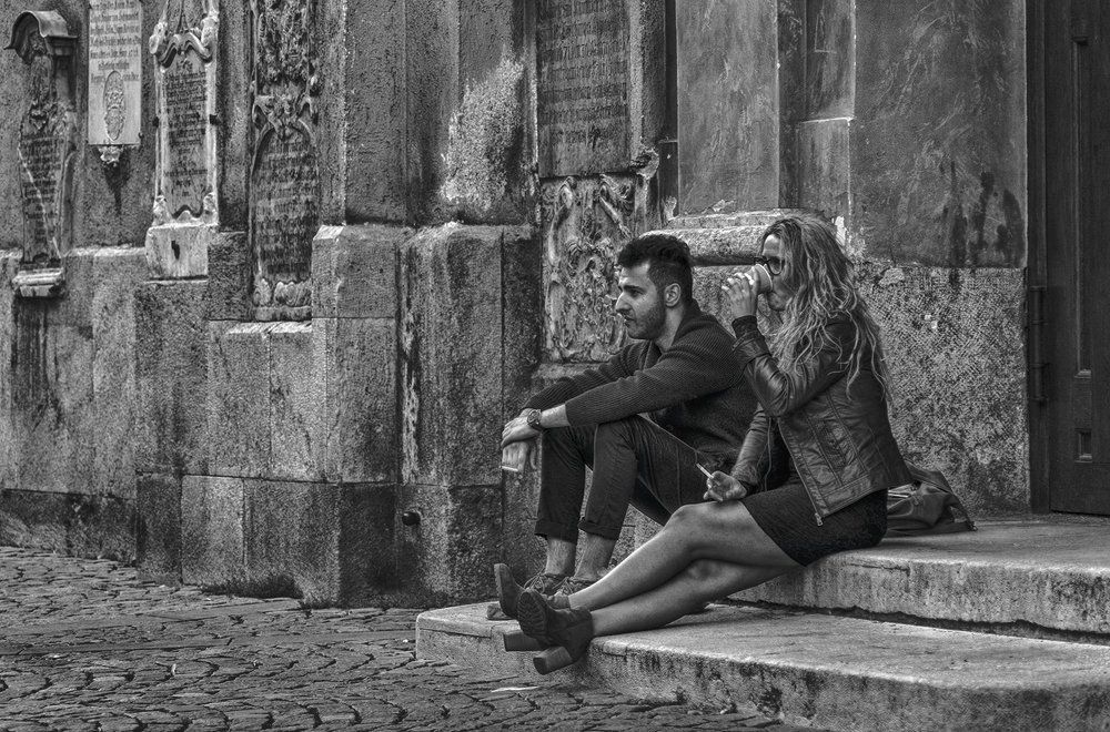 Улицы старинных городов. Перекур-перекус.